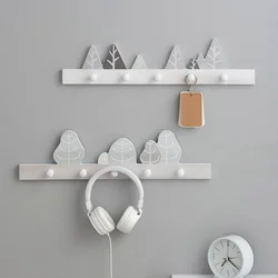 Creative Kids Room Hooks Decorative Hooks for Baby Room Nordic Hooks Hangers Home Decorations Children Wall Hooks Decor Hanger