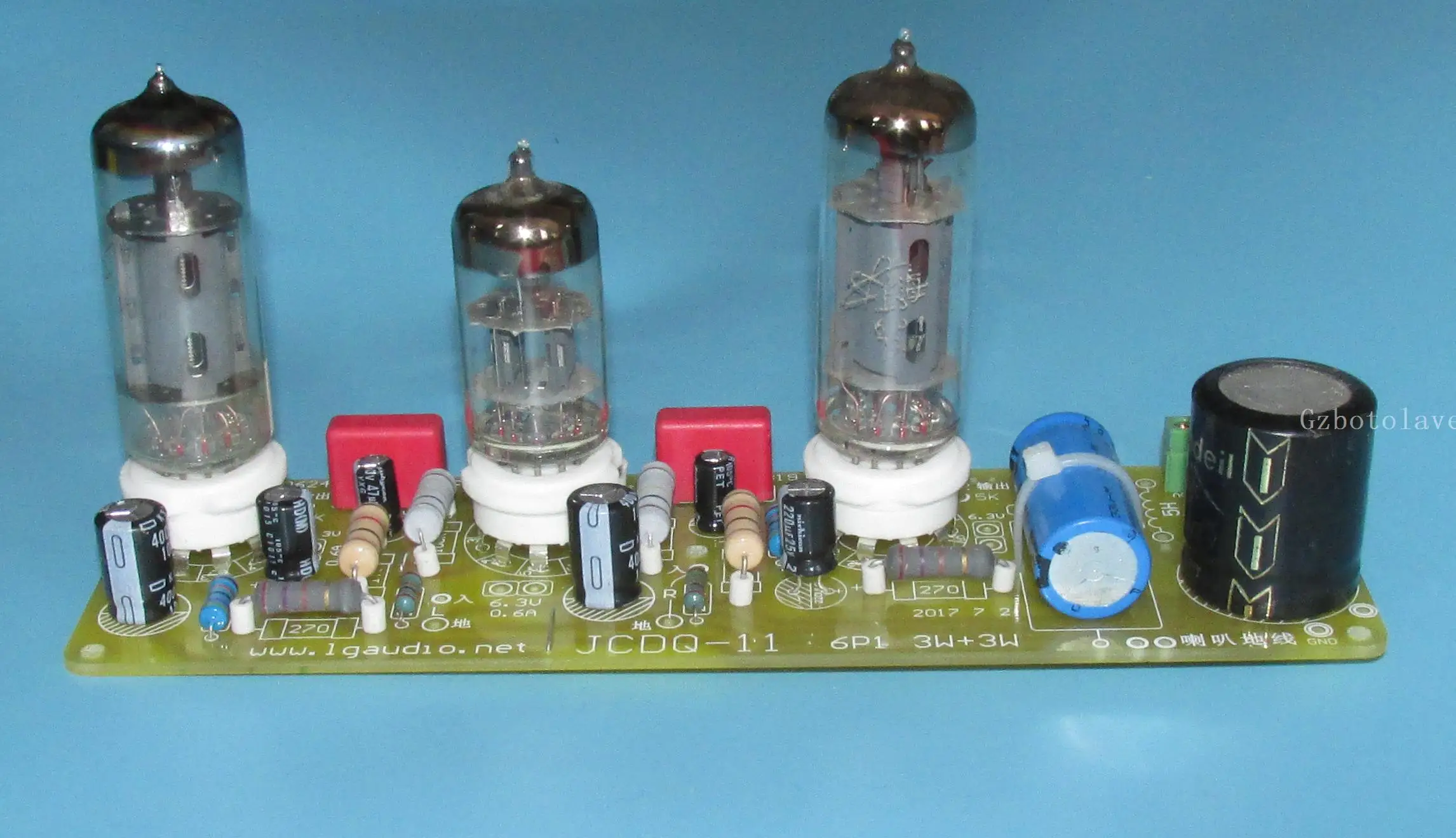 6n1 push 6p1 kit amplificador de tubo amplificador de tubo placa diy inclui transformador (não inclui os tubos)