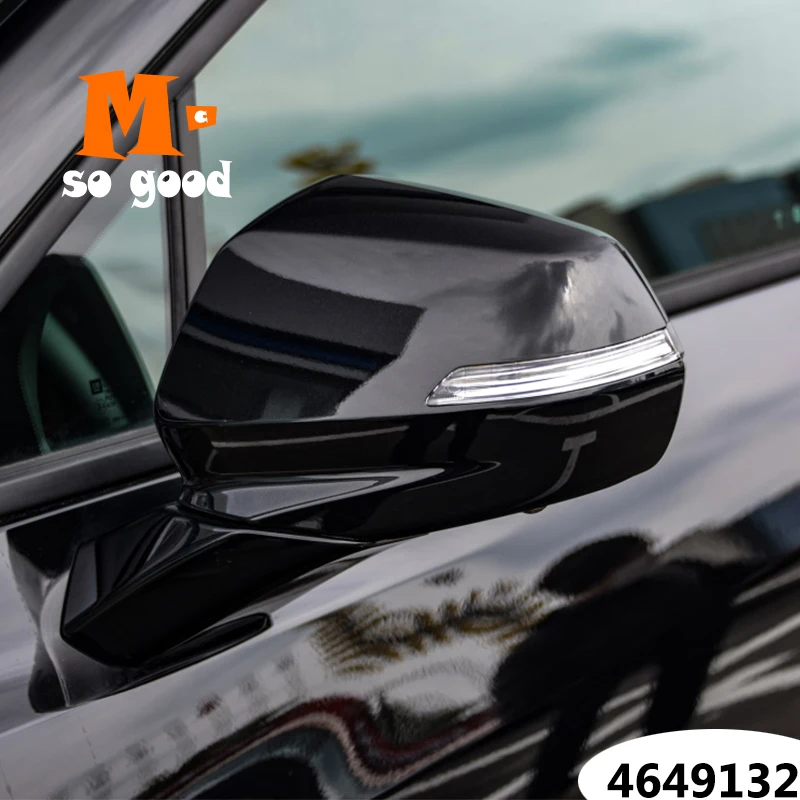 

ABS Chrome For Chevrolet Blazer Car Rearview mirror decoration strip Cover Trim 2019 2020 Car Accessories Sticker shell