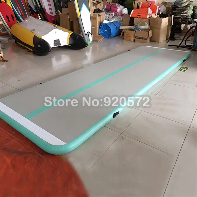 

2020 3M*2M*0.1M Inflatable Gymnastics AirTrack Tumbling Air Track Floor Trampoline for Home Use/Training/Cheerleading/Beach