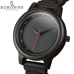 Relogio Masculino BOBO BIRD Wood Watch Men Top Luxury Brand Mens Quartz Watches for Man Custom Gifts erkek kol saati DropShip