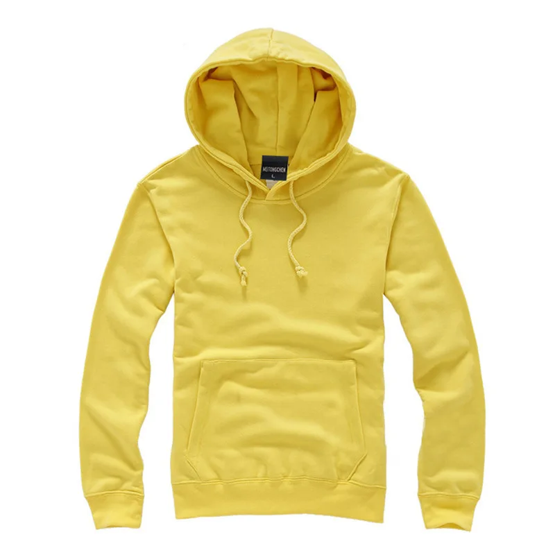 

Zuolunouba Winter Fashion Men Clothes Man Hoodies Sweatshirt Harajuku Fleece Keep Warm Cotton Long Sleeve Yellow Pullover Male