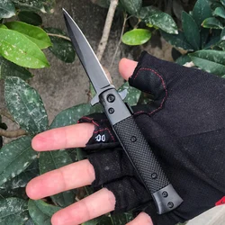 Free shipping new product Outdoor camping Resin handle folding knife self-defense portable camping tool Household knife