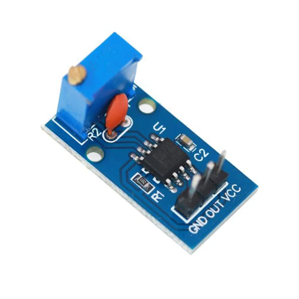 10Pcs 5V-12V NE555 Adjustable Resistance Frequency Pulse Generator Module Single Channel Output Module