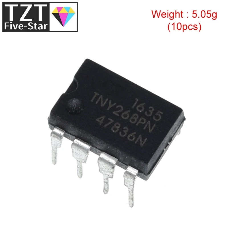TZT 10/30 Stück Spannungsregulierungsmodul TNY268PN TNY268 TNY268P – Detail 1