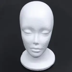 Wig Head Headquake, Hairstyle Support, White Wig Foam Head 10 Main Women's Mannequin Sales - №6