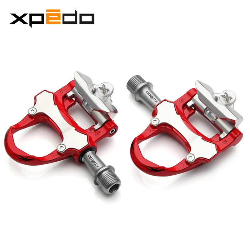 

Xpedo Wellgo XRF07MC Magnesium Alloy Body Triple Cartridge Bearings Road Bike Clipless Self Locking Bicycle Pedal Cycling Parts