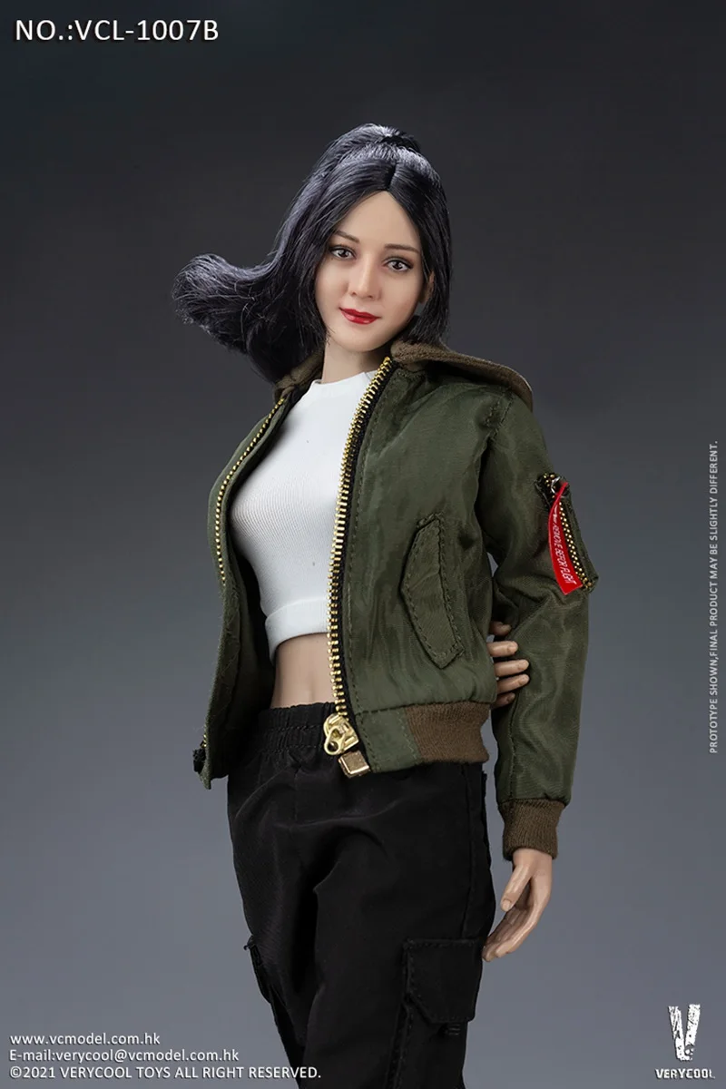 In Stock For Sale 1/6th VERYCOOL VCL-1007 Trendy Fashion Female Jacket Pants Shoes Suit No Body For 12inch Doll Soldier Collec