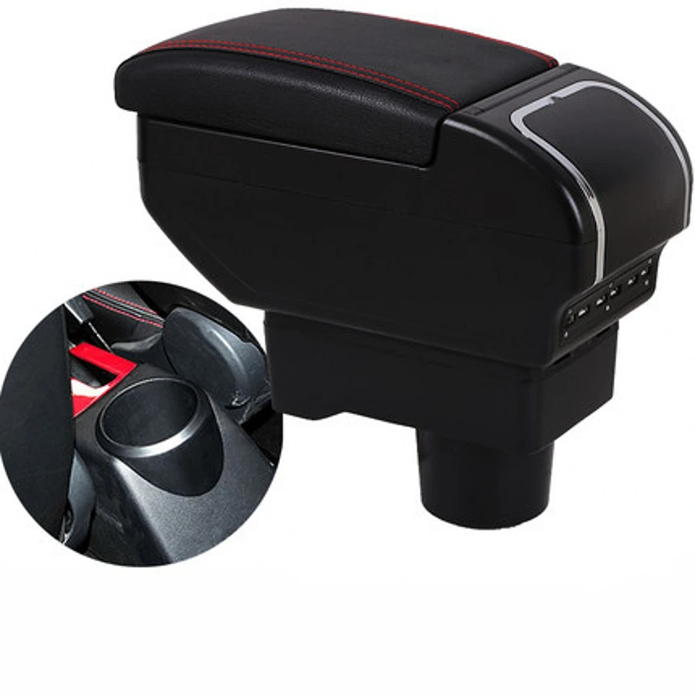 

Arm Rest For FAW Ou Lang Armrest Box Center console central Store content box with cup holder USB interface