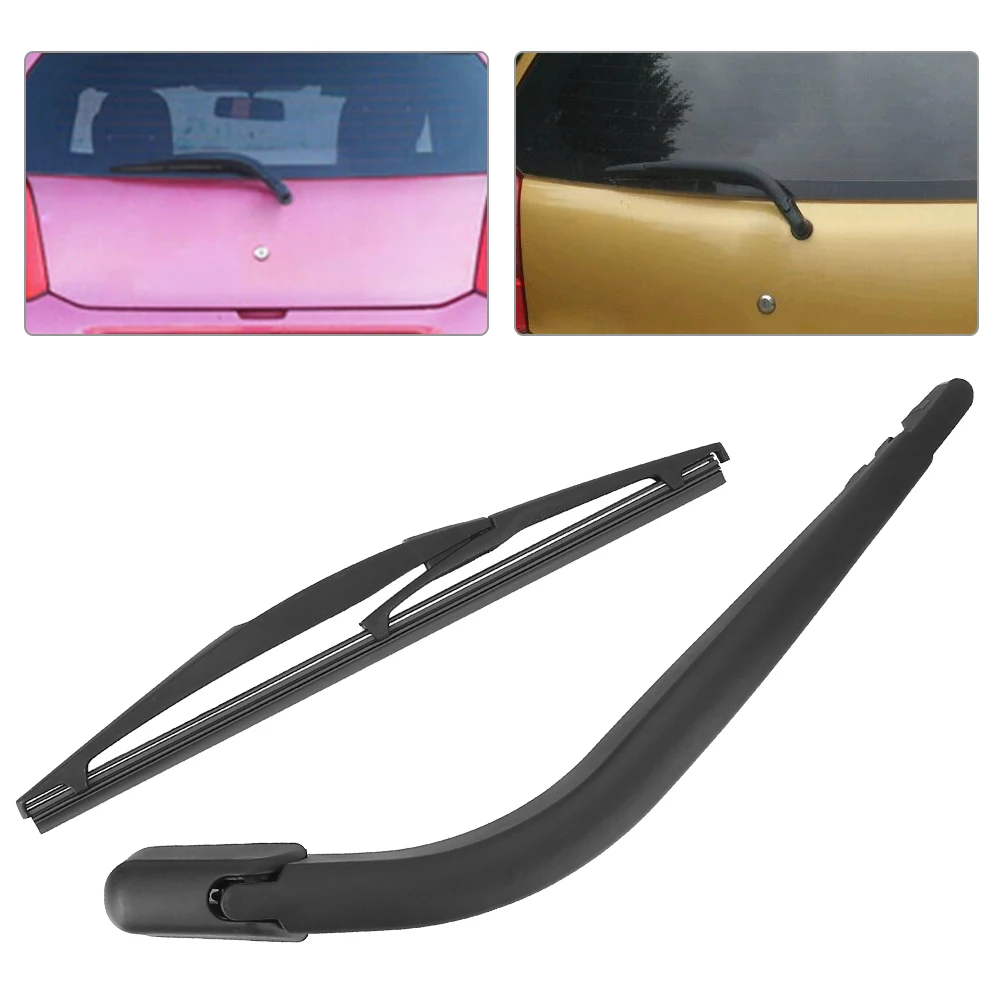 For Suzuki Alto 2009 - 2014 Car Wiper Blades Arm Set Rear Windshield Parts Windscreen Kit Automotive Accessories Error Free