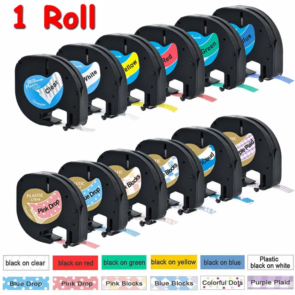 Letras Modelo: Guía Definitiva para Elegir las Mejores Cintas de Impresión para Tu Máquina Dymo Letratag