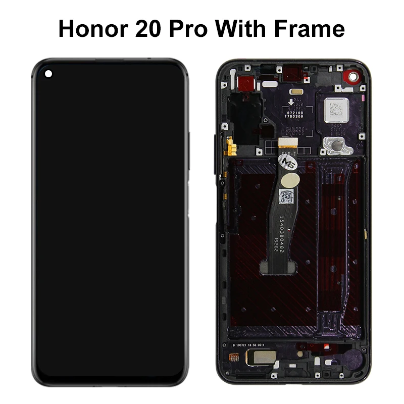 CHOICE For Huawei Honor 20 LCD Display Touch Screen For Nova 5T Honor 20 Pro Display Digitizer YAL-L21 YAL-AL10 Assembly Parts