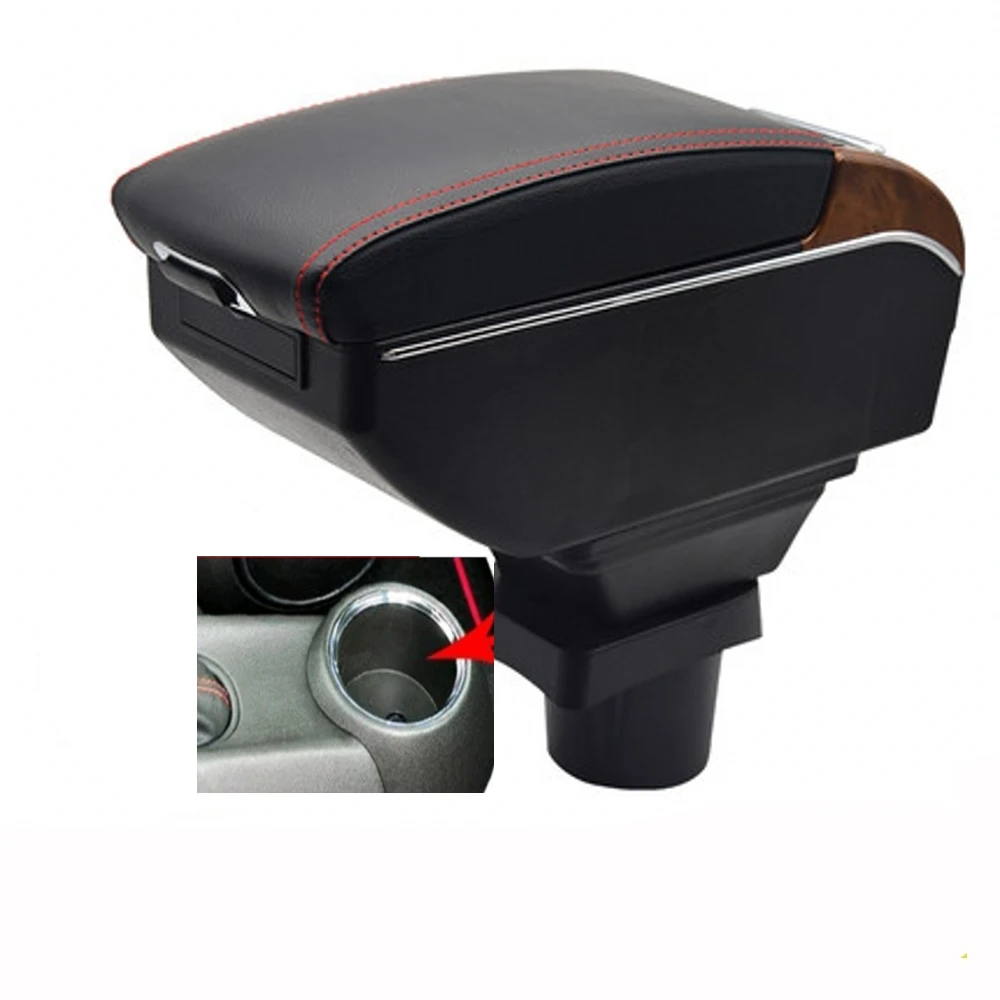 

For Mini Coupe Armrest Box Arm Elbow Rest Central Console Storage Car Accessories Interior with USB Cup Holde LED