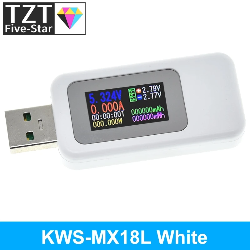 10-in-1-USB-Tester DC Digital Voltmeter Amperimetro Strom Spannung Meter Amp Volt Amperemeter Detektor Power Bank Ladegerät Anzeige – Detail 18