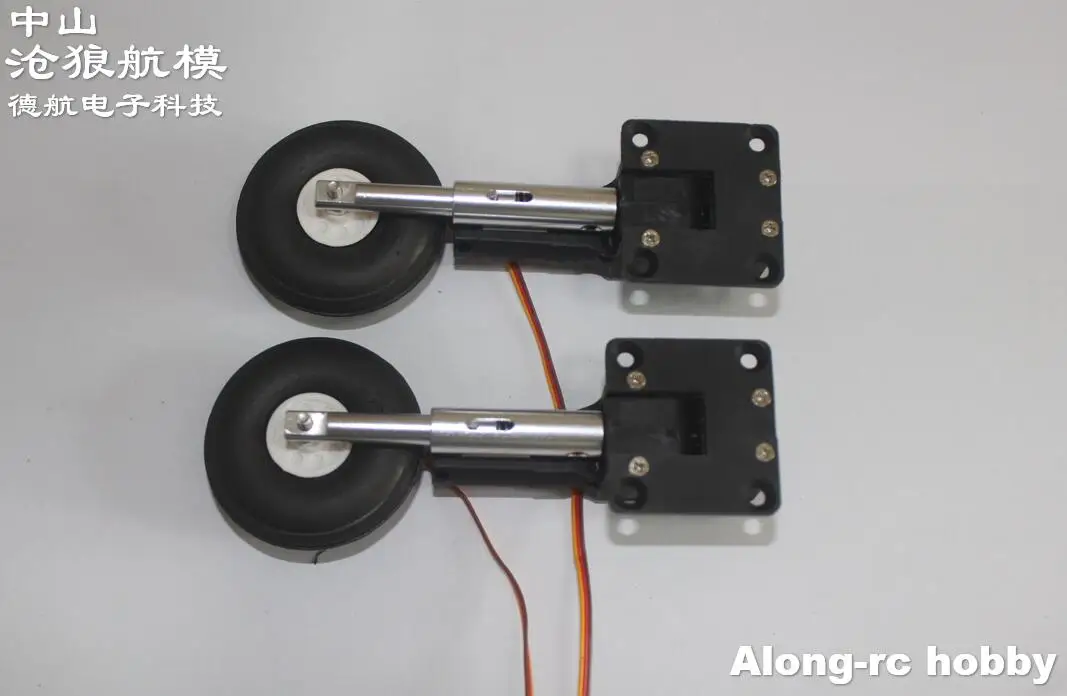 Pièce de rechange pour avion RC-144g, train d'atterrissage rétractable de 80mm pour avion de 1.5 à 2.5 kg, avion IBIS CRESTED 25E PST-25