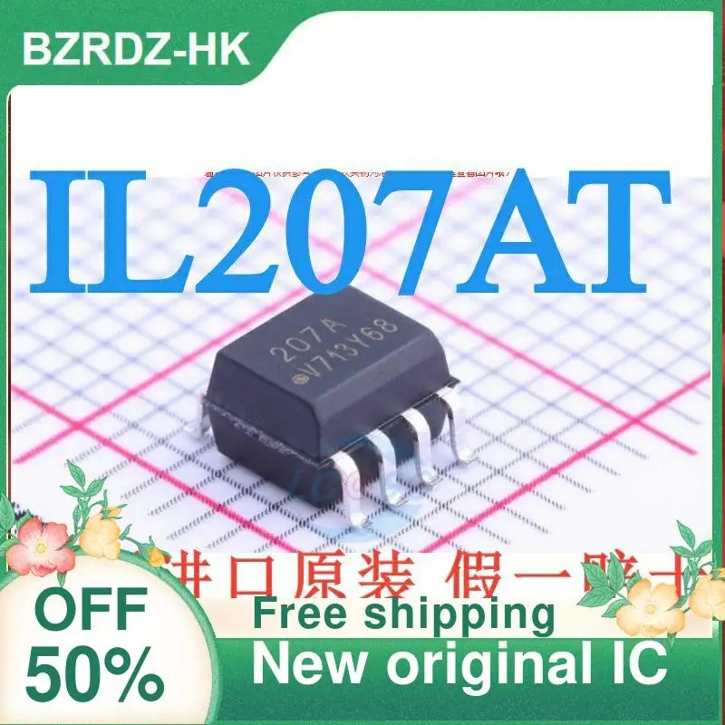 20PCS  IL207AT  SOP-8 207A New original IC Optocoupler isolator chip