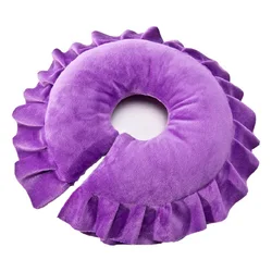 Soft Flower Shape Facial Massage Sleeping Pillow for Beauty Salon Massage Beauty Spa Bed with Hole