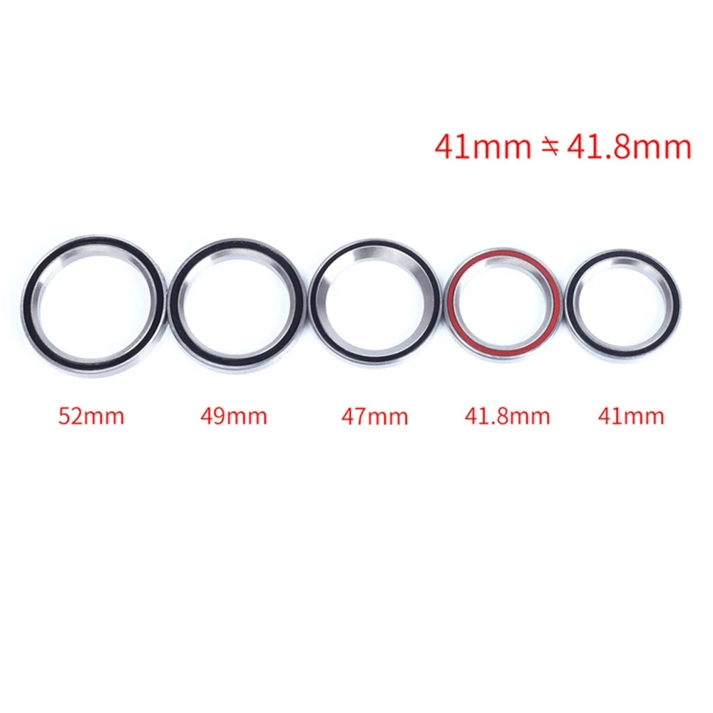 Bicycle Headset Bearing MTB Steering Bearings Repair Parts Steel For 28.6mm 44mm 30mm 40mm Mountain Bike 41 41.8 47 49 52mm