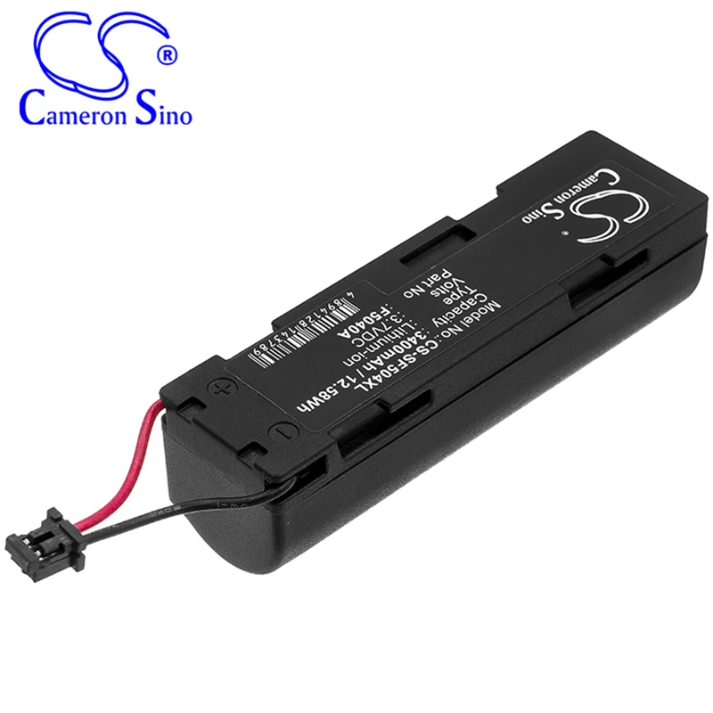CameronSino แบตเตอรี่สำหรับสัญลักษณ์ F5040A PS3050 BCS1002 FNN7810A PSS3050เหมาะกับสัญลักษณ์ F5040A Barcode Scanner แบตเตอรี่3400MAh 3.70V