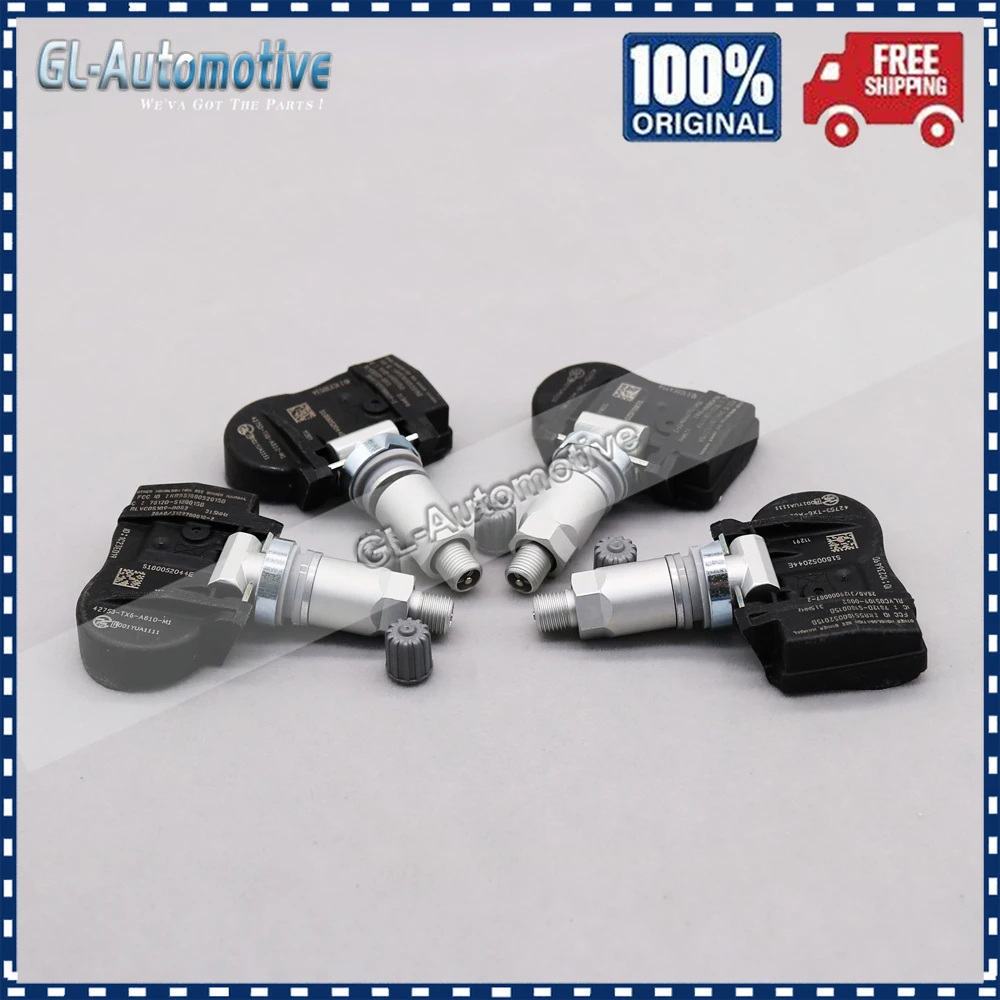 

Set of (4) TPMS 42753-TX6-A810-M1 Tire Pressure Sensor for Acura Ilx 42753 TX6 A810 M1 315MHz