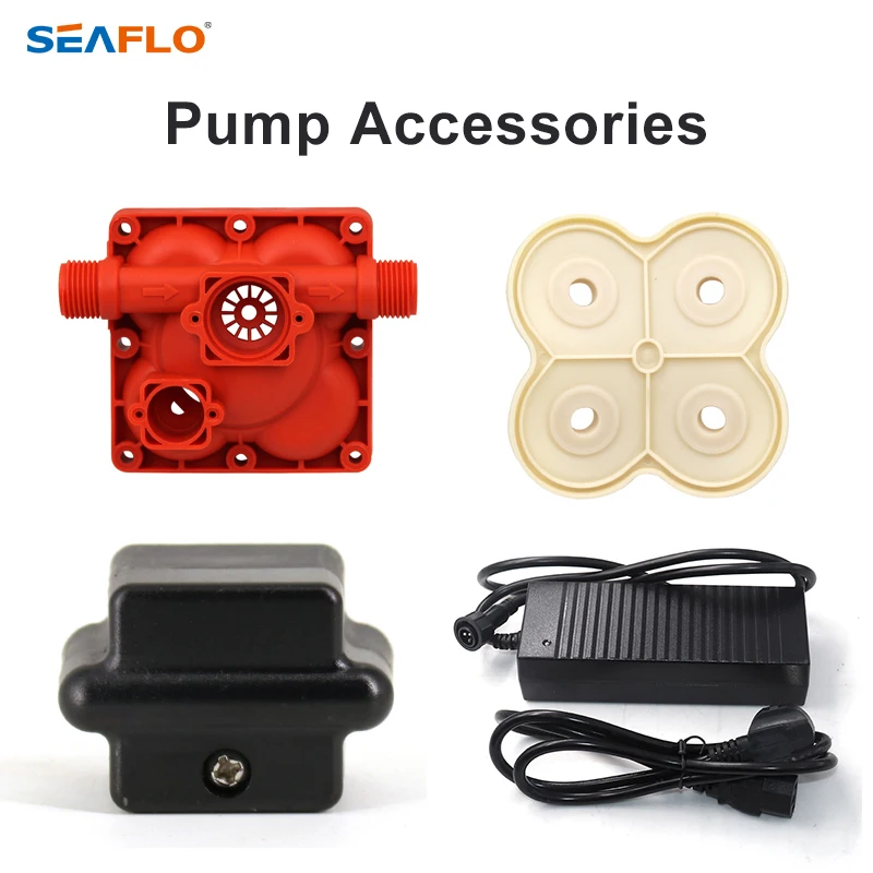 Diaphragm Pump Accessories Pressure Switch Sewage Valve/Elbow Diaphragm Transformer Pump Head Pump Replacement Parts