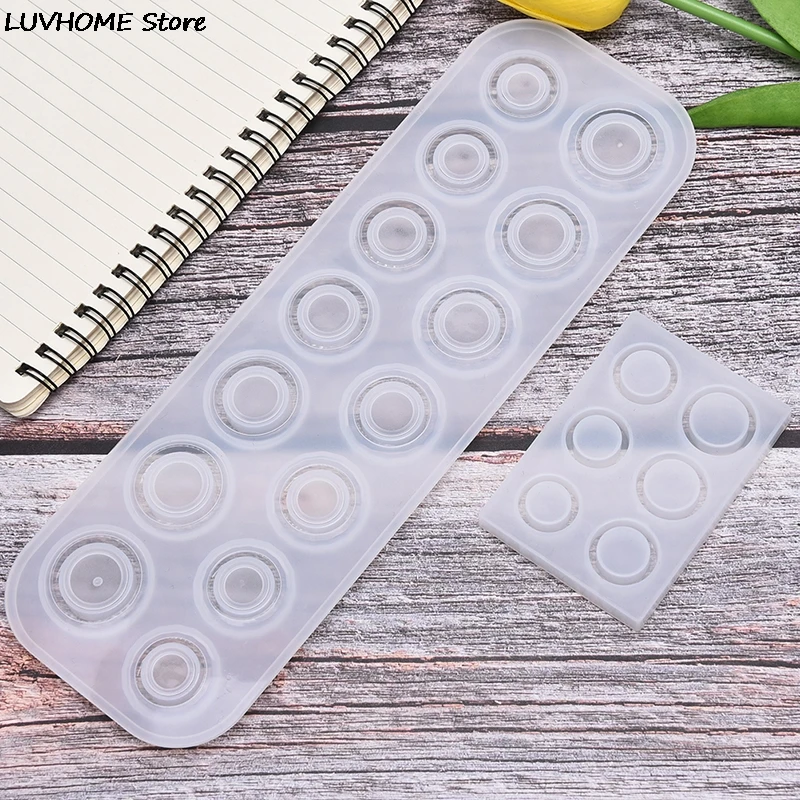 14 Hole Rings Mold Collection Handmade DIY Making Ring Jewelry Silicone Mold Crystal Epoxy Mould Epoxy Resin For Jewelry Making