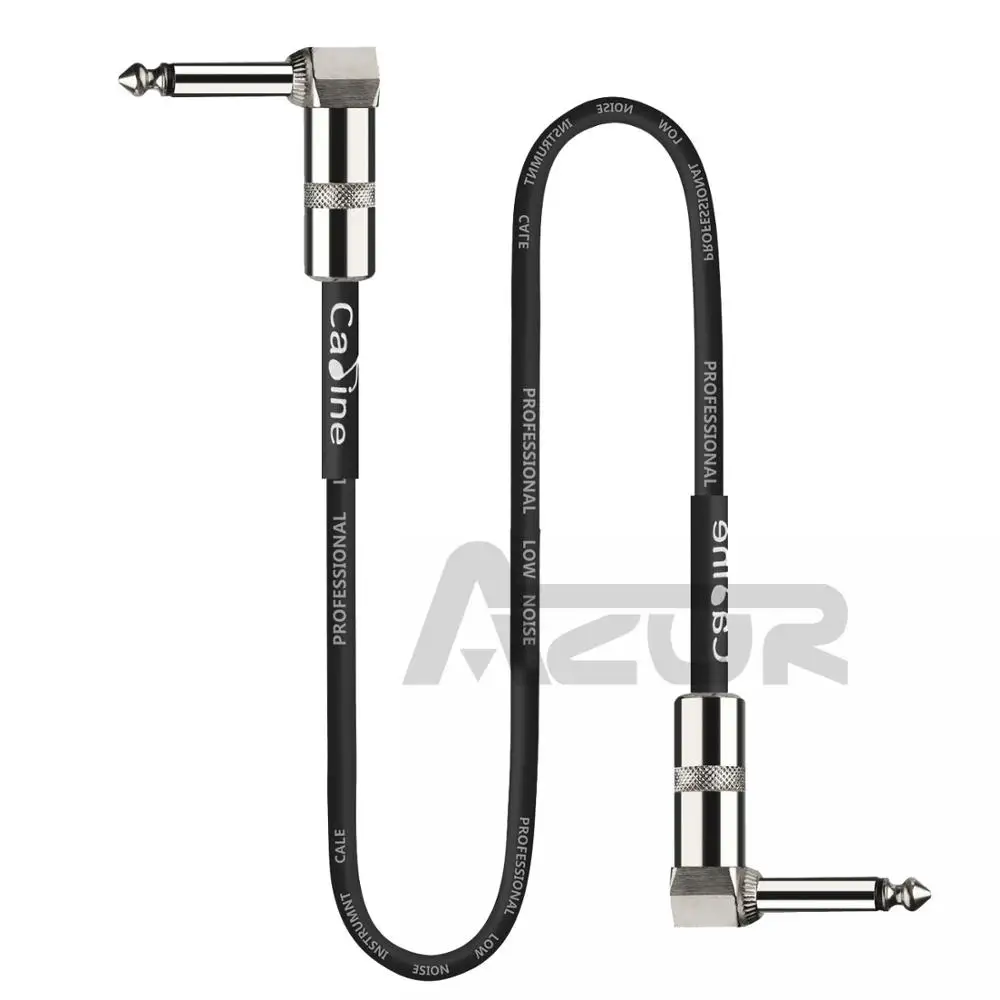 80CM 2 Heads Pedal Line Cable Use For Effect Pedal Connector Cable Caline CL-04 Cable Guitar Accessories Audio Cable