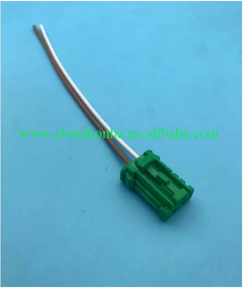 

2 pin green 2.8mm female auto electronic housing plug, wire harness connector car wire plug 988191025