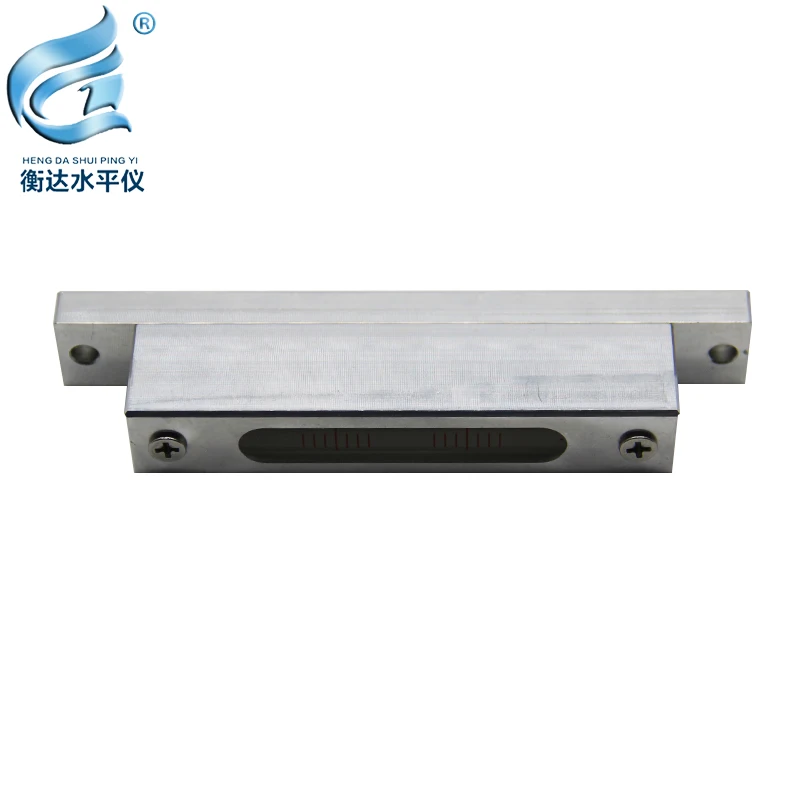 Metal long horizontal bubble adjustable level bubble level