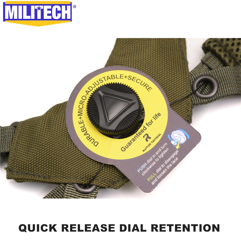 MILITECH Wendy Retention Combat Helmet Liner Cloudline Pad System For Flux / FAST / MICH / OPS-Core / ACH /MTEK Ballistic Helmet