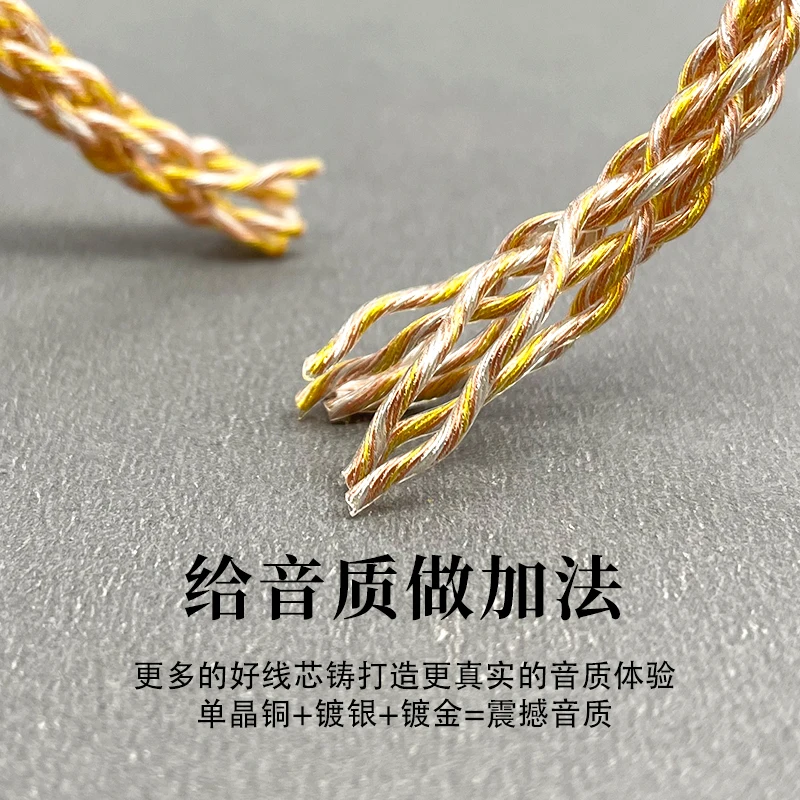 8 Chia Sẻ 392 Core Vàng Bạc Phối Tự Làm Tai Nghe Cáp