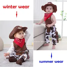 Baby Cowboy Romper Costume #5