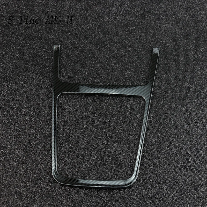 For Mercedes Benz CLA GLA A Class W117 W176 X156 Accessories Carbon Fiber Auto Interior Center Console Panel Cover Trim Stickers