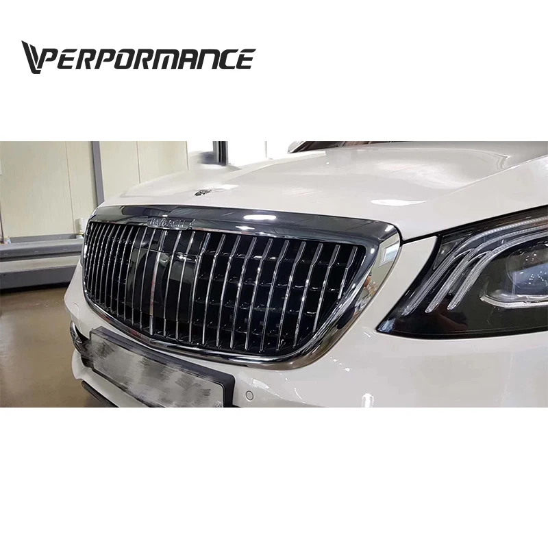 

S-Class w222 ABS передняя решетка Гонки Грили Maybh Стиль 2014-2019