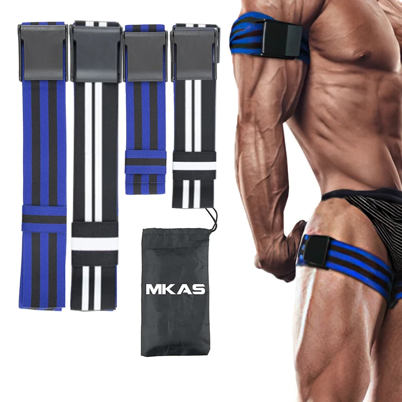 

Fitness Gym Equipment Training BFR Occlusion Bands Bodybuilding Weightlifting Arm Leg Muscle Growth Blood Flow Restriction Bands