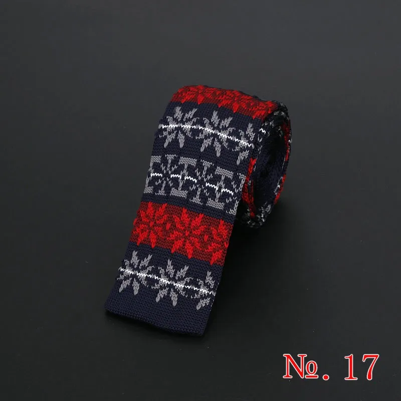 Brand New Men\'s Retro Colorful Knit Tie For Man Wedding Necktie Narrow Slim Skinny Woven Plain Cravate Narrow Vintage Neckties