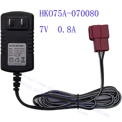 6V Kids Ride On Car Charger, for Ride On Car Red Square Plug 6 Volt Battery Charger 7V800mA