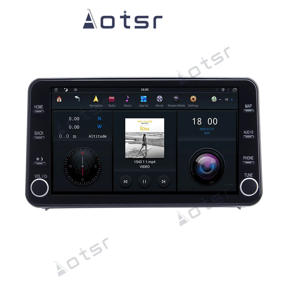 For Toyota LEVIN 2019 2020 Android 9 64G Auto Car video Player Radio GPS Navigation Autostereo Multimedia IPS HD big Screen DSP