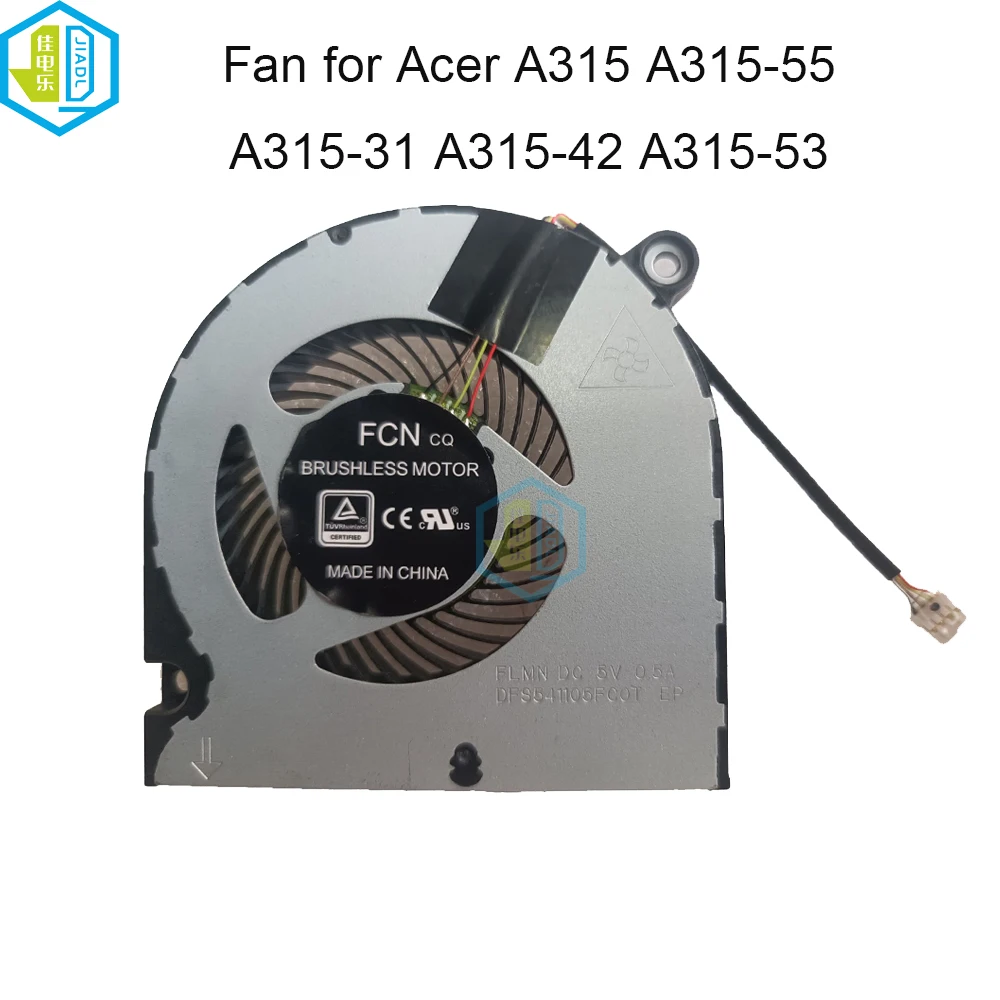 

Notebook radiator Cooling fans cooler for Acer Aspire 3 A315-21 A315-22 A315-31 A315-34 A315-41 A315-42 A315-53 A315-55 A315-55G