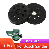 125mm 5 Inch 9 Holes Hook&Loop Replacement Grinding  Pad Backing Plate Sanding Pad For Bosch RS032 & RS031&3107DVS Sanders