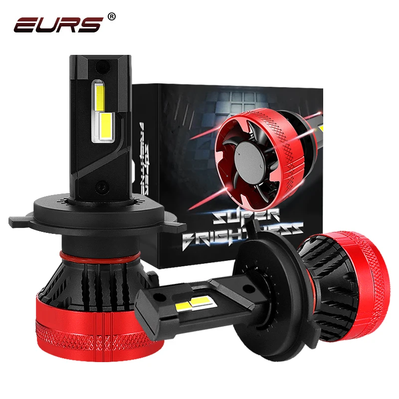 

2PCS F5 LED H7 H4 Led Canbus High Power Car LED Headlight H1 H8 H11 9005 Hb3 Hb4 9012 Auto Headlamp 6500K 20000lm Fog Light 12V