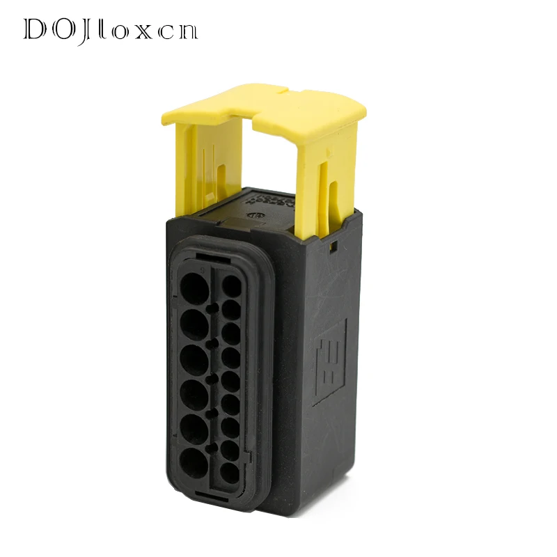 1/2/5Sets 7/10/15 Pin Heavy Duty Waterproof Connector New Energy Male Female Black Wiring Harness Socket 1-1563878-1 1-1418480-1