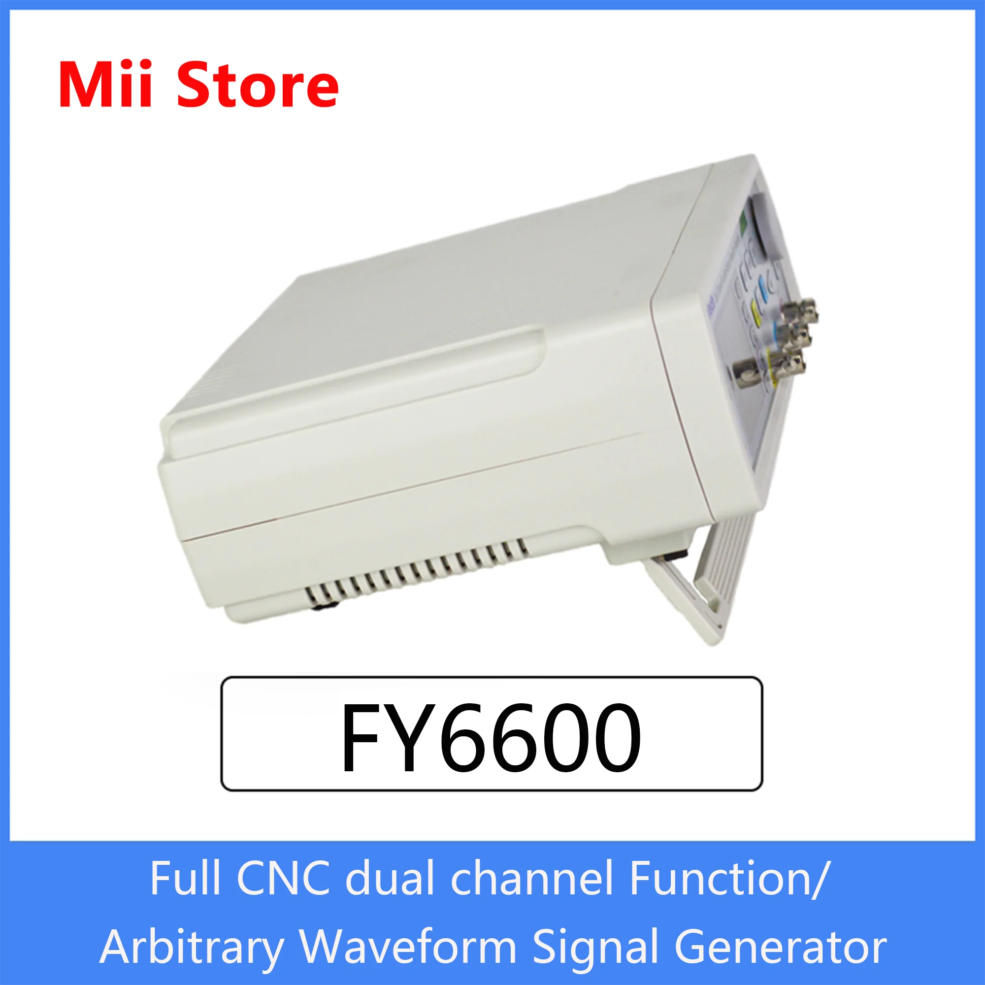 Générateur de Signal DDS à double canal arbitraire, FY6600-30MHz/60MHz, 250MSa/s, 8192*14bits, compteur de fréquence 100MHz, VCO, Burst,