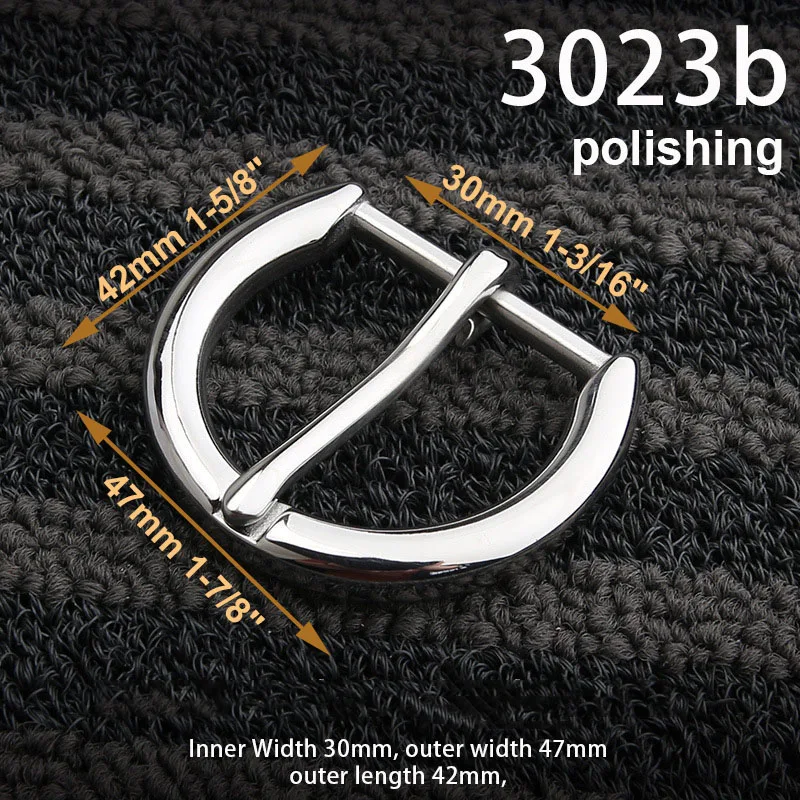 1 Stück 304 Stahl 15-35mm Gürtelschnalle Endstück Stiftschnalle Einzelstift Hochbelastbar für Lederhandwerk Gurtband Hundehalsband CLOXY – Detail 17