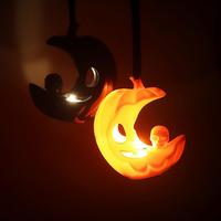 Halloween Pumpkin LED Night Light Halloween Decorations Led Pumpkin Moon Lantern Skull Lamp Haunted House Halloween Party Props