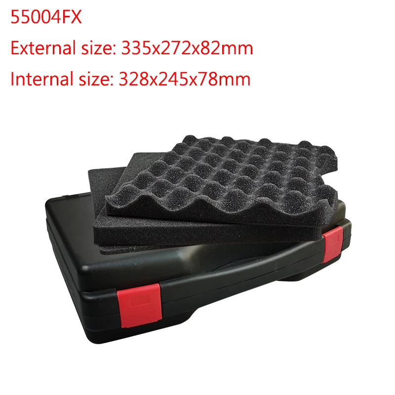Multifunctionele Hardware ToolBox Draagbare Plastic Instrumentenkoffer Notebook Beschermende Opbergdoos Outdoor Apparatuur Gereedschapskoffer