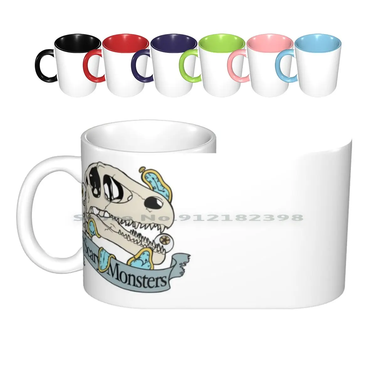 Diego Scary Monsters Skeletal Ceramic Mugs Coffee Cups Milk Tea Mug Diego Brando Dio Brando Scary Monsters Jjba Jojos Bizarre