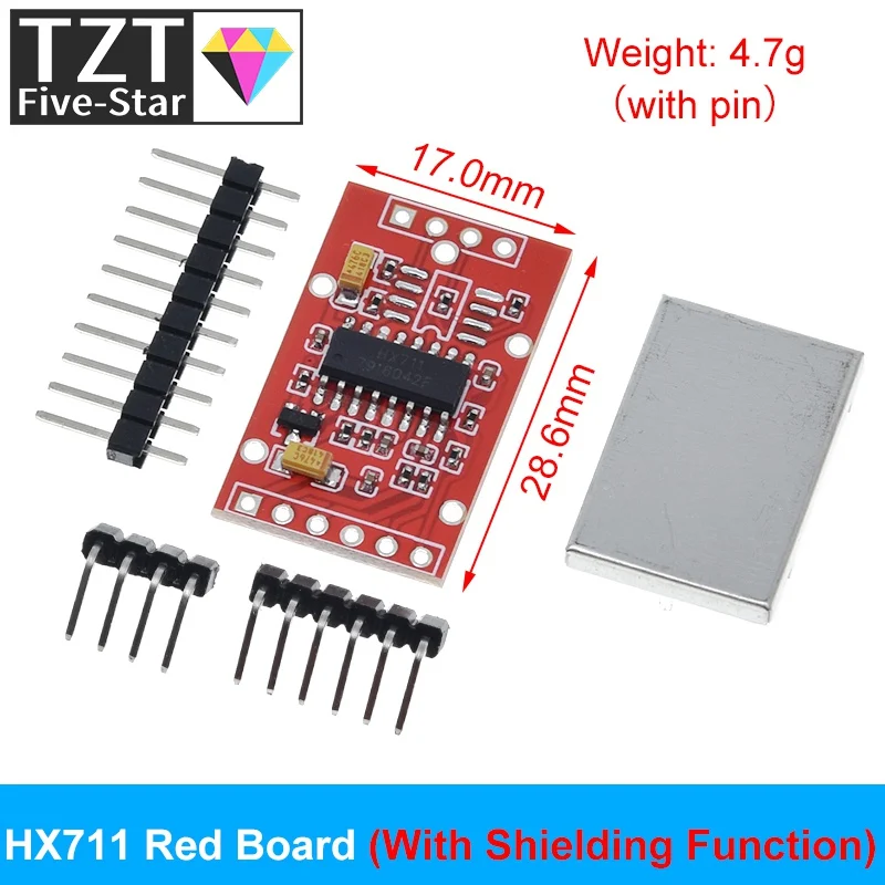 Wägezelle 1KG 5KG 10KG 20KG HX711 AD Modul Gewichtssensor Elektronische Waage Aluminiumlegierung Wägedrucksensor für Arduino – Detail 28
