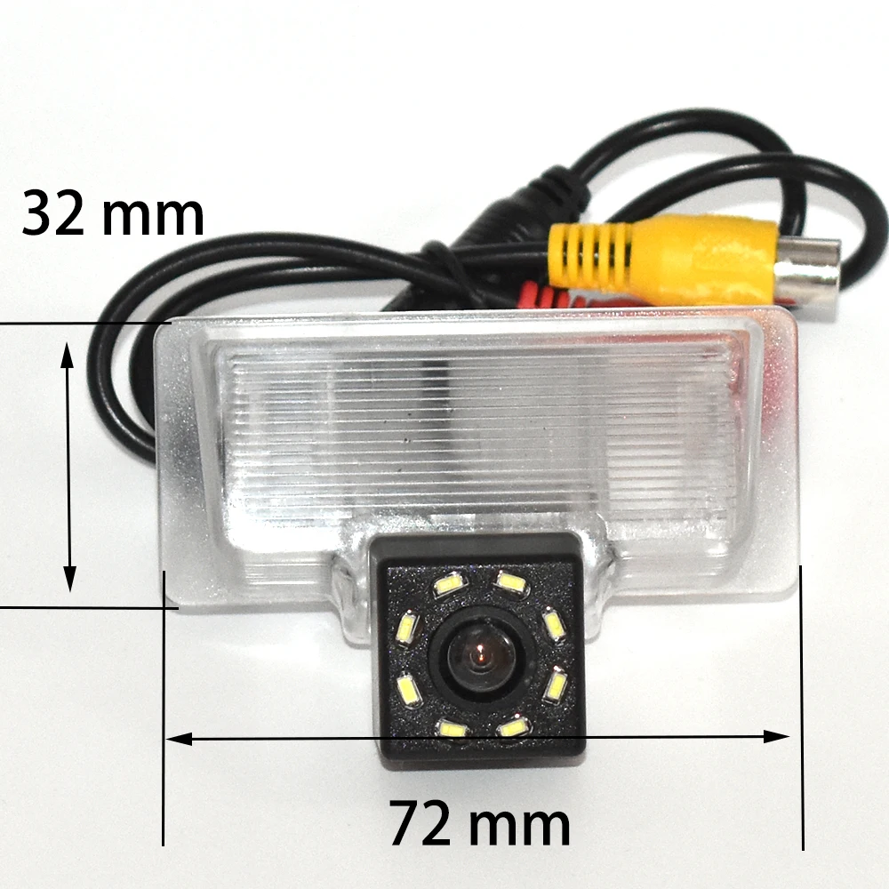 ZJCGO Car Rear View Reverse Back Up Parking Camera for Nissan Murano Convetible Quest Rogue ICHIKON 6249 Note Pathfinder A36 E12