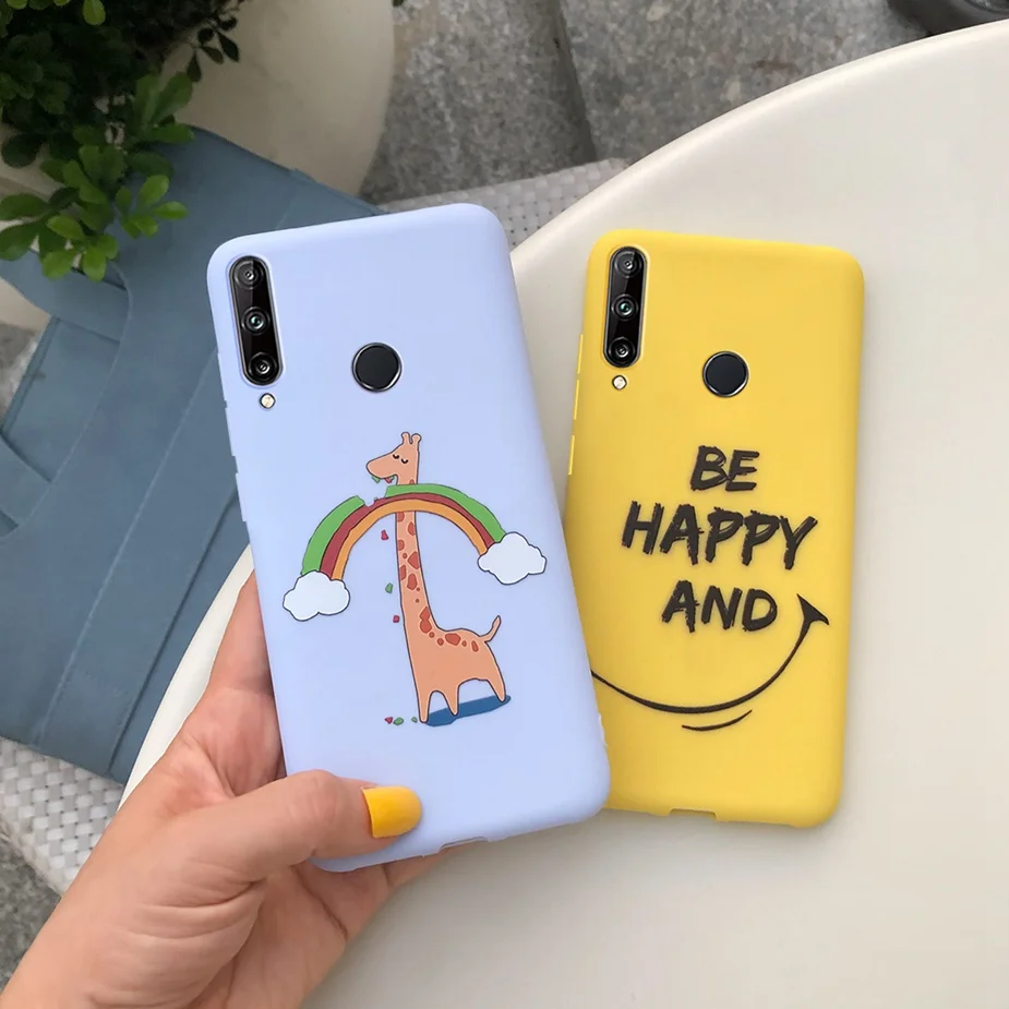Funda de teléfono para Huawei P40 Lite E, P40 Lite, P30 Lite, P30 Pro, M30 Lite, suave, delgada, fresca, con dibujos animados
